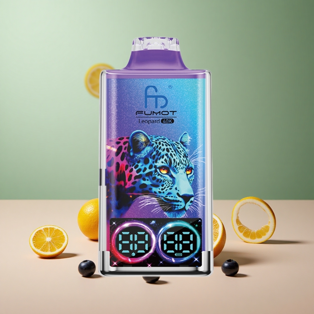 Fumot Leopard 40K Боровинка На Лед (0%, 5% Никотин, 700mAh Батерия)