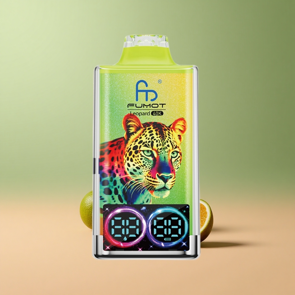 Fumot Leopard 40K Киви Пасъон Фрут Гуава 5% Никотин Dual Mesh Type-C