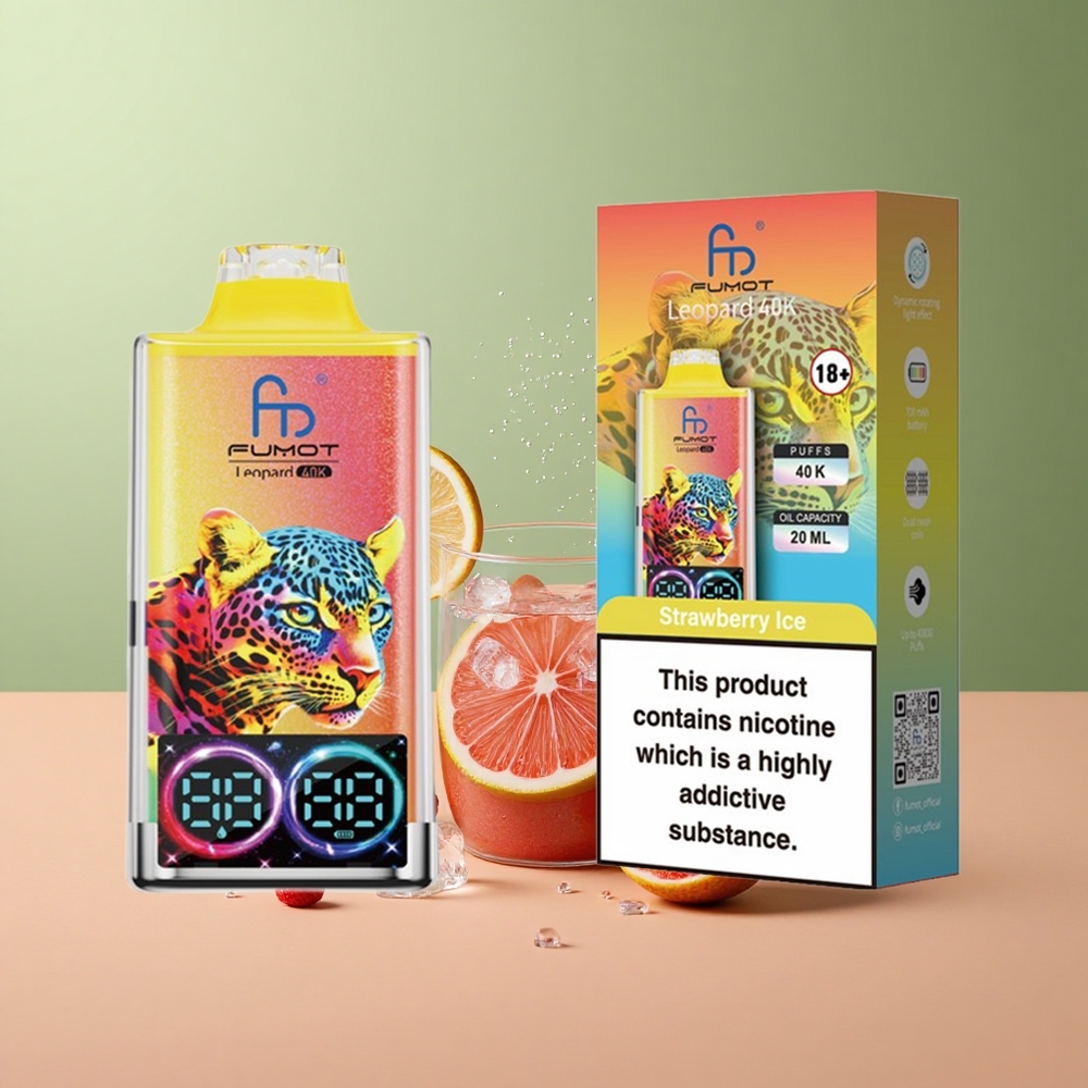 Fumot Leopard 40K Ягодов Леден 5% Dual Mesh Type-C