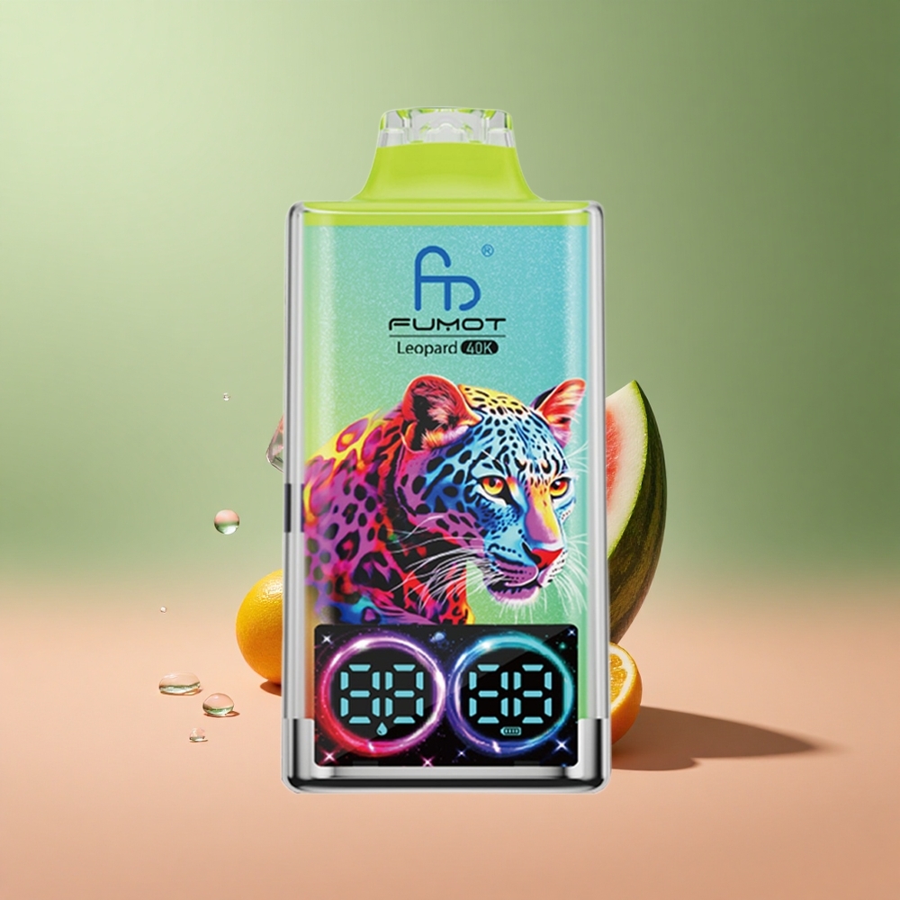 Fumot Leopard 40K Диня Лед 5% Никотин Dual Mesh Type-C