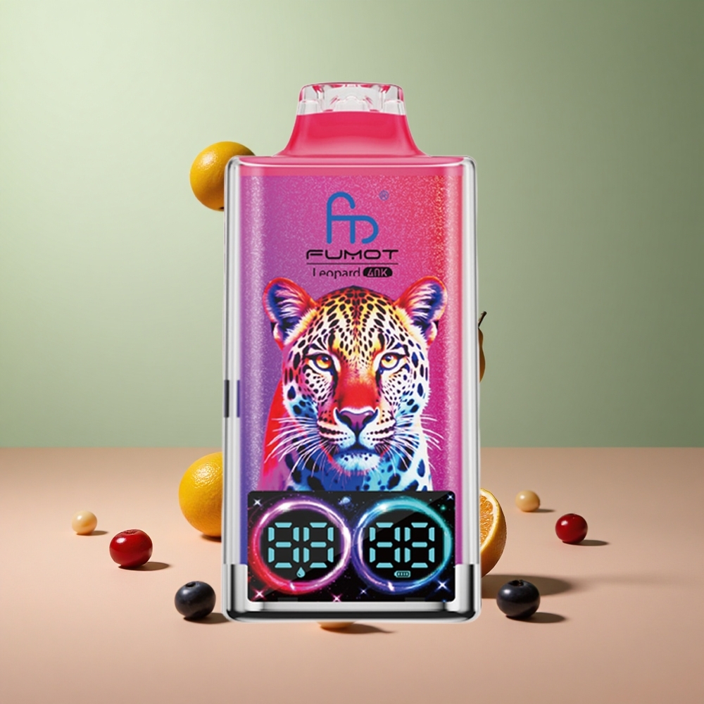 Fumot Leopard 40K Боровинка Череша Боровинка с 5% Никотин и Двойна Мрежа