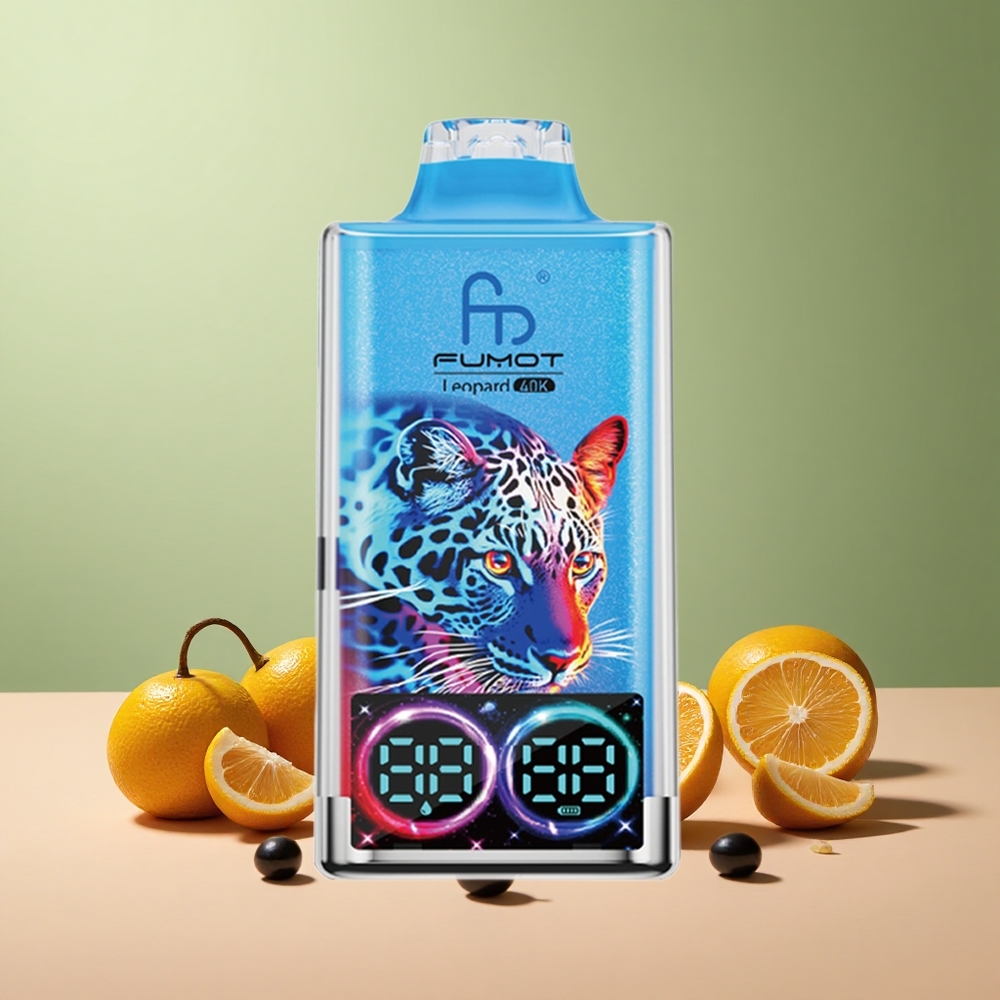 Fumot Leopard 40K Смесени горски плодове Dual Mesh 5% Type-C