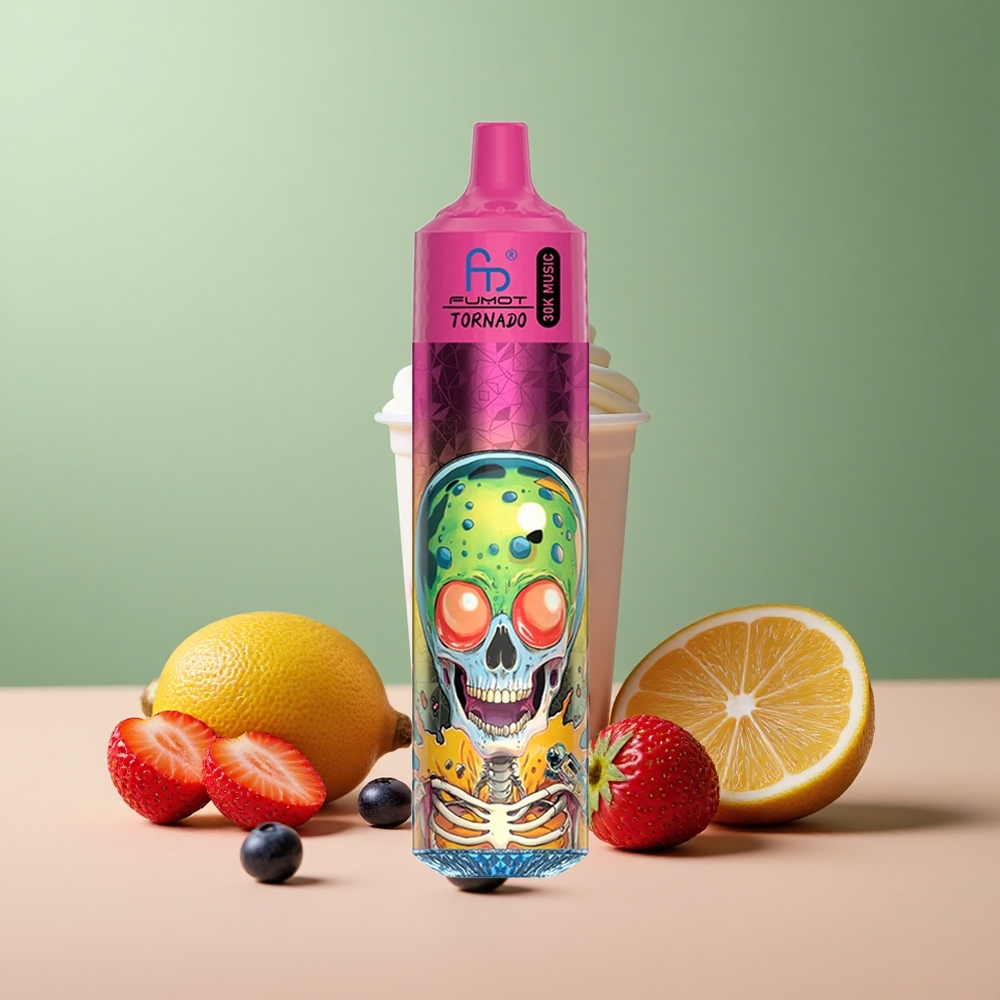 Fumot Randm Tornado 30000 Боровинка Ягода Малина Сладолед с 30мЛ течност и 1.0 Ohm мрежова намотка