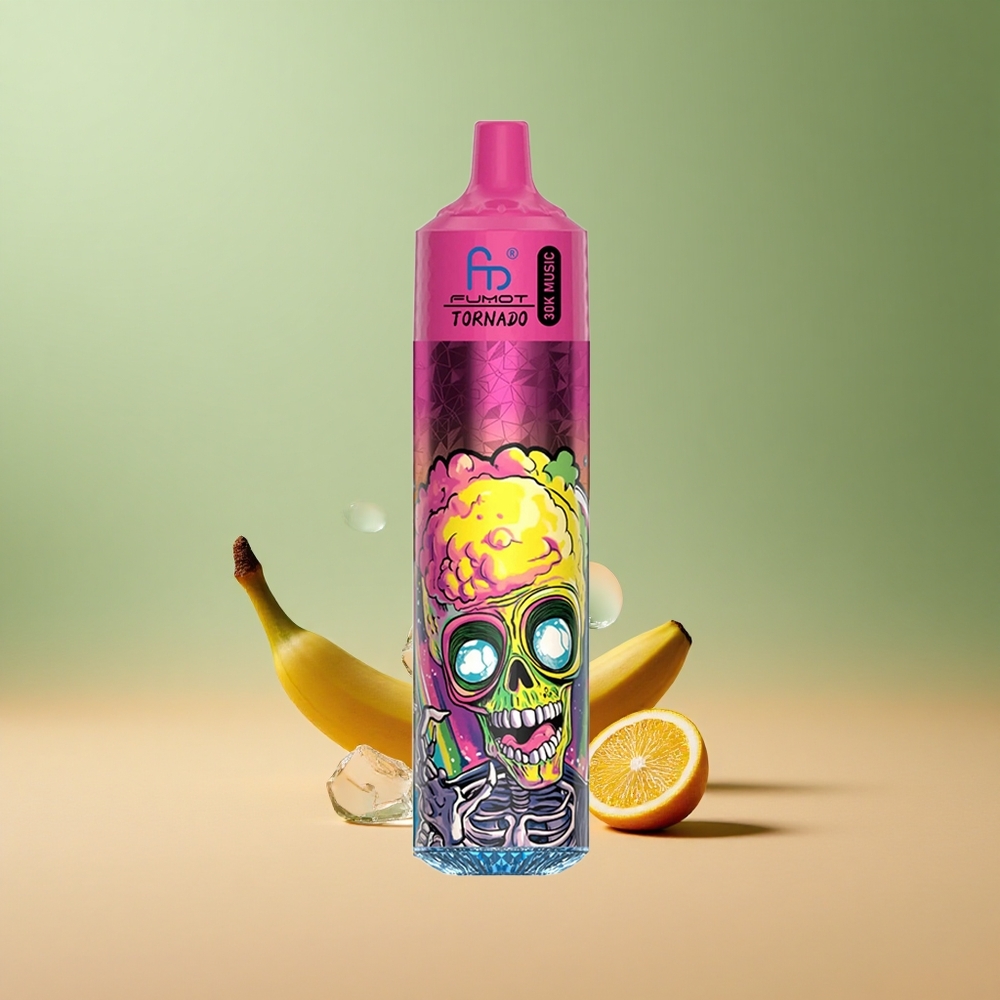 Fumot Randm Tornado 30000 Бананов Лед с 30mL и 1.0 Ohm мрежа