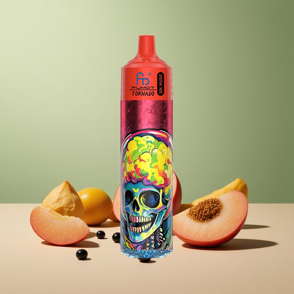 Fumot Randm Tornado 30000 Праскова Ягоди 30mL 5% Mesh