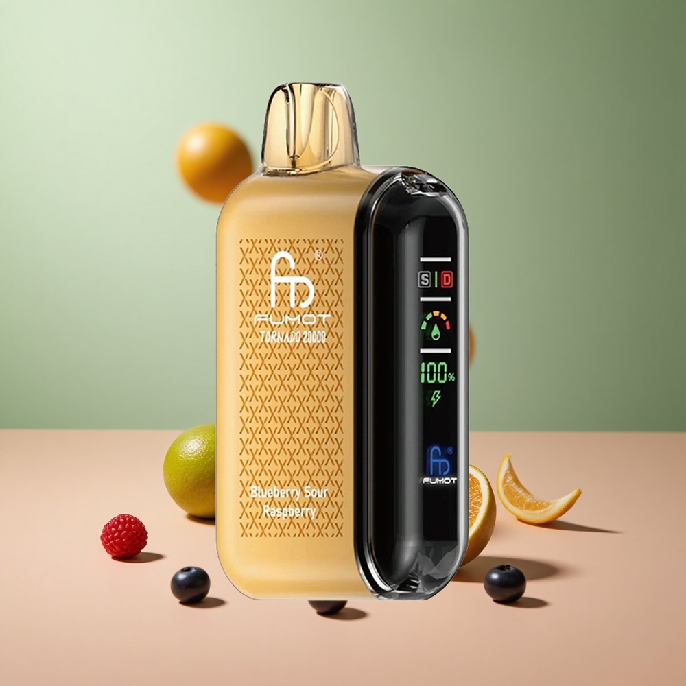 Fumot Tornado 20000 Боровинков кисел малинов с Dual Mesh Coil и Smart Display