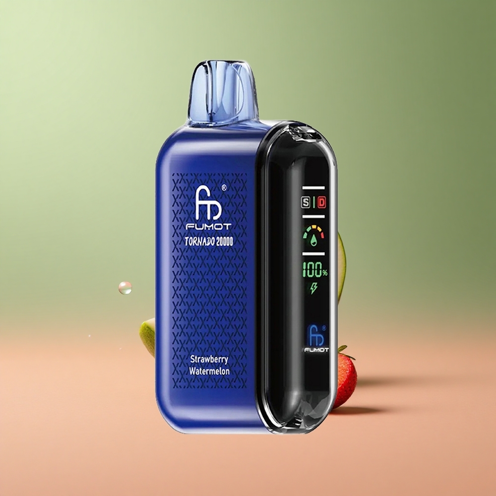 Fumot Tornado 20000 Ягодова Диня с Двойна Мрежа и Управление на Въздушен Поток