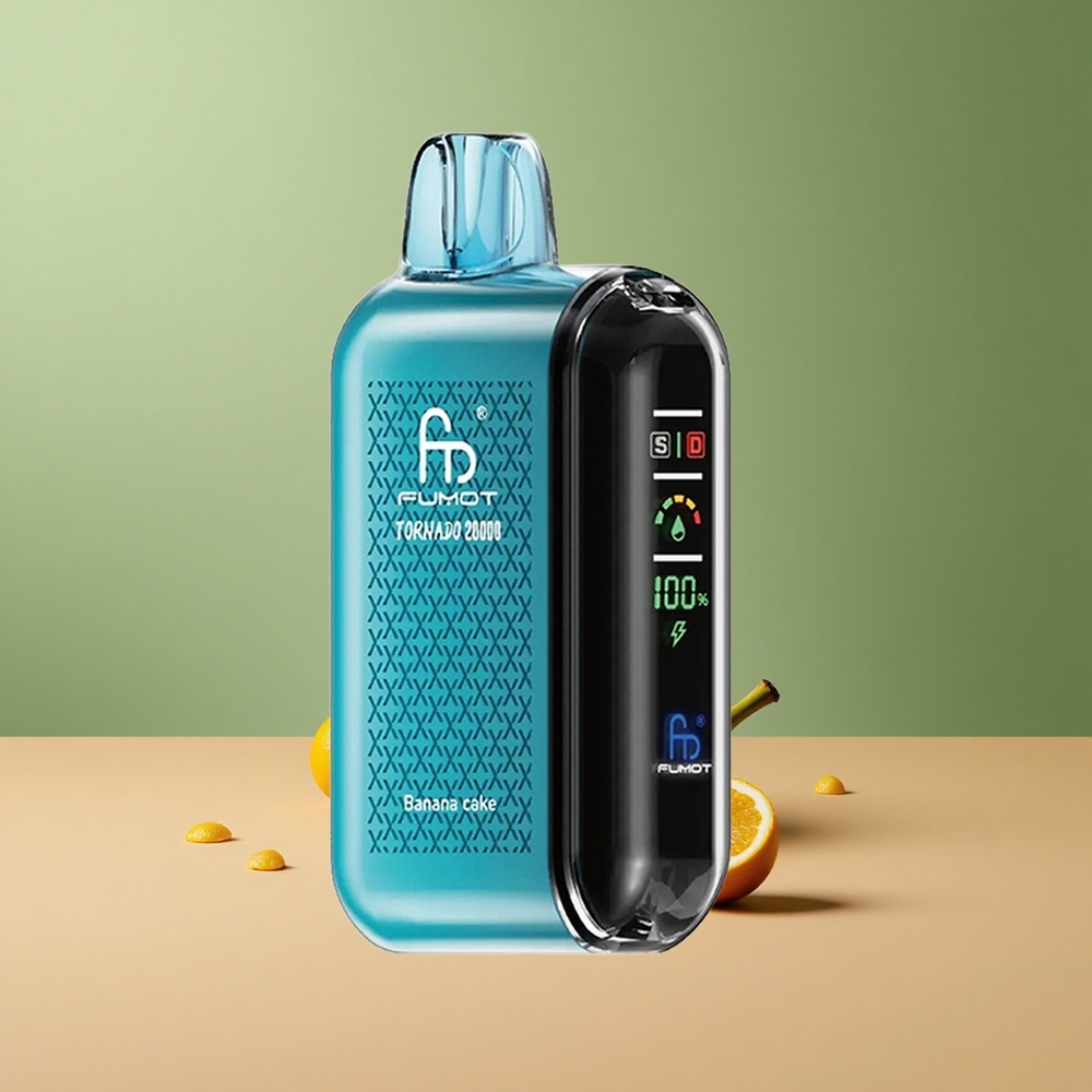 Fumot Tornado 20000 Бананова Торта с Двойна Мрежа и Управление на Въздушен Поток