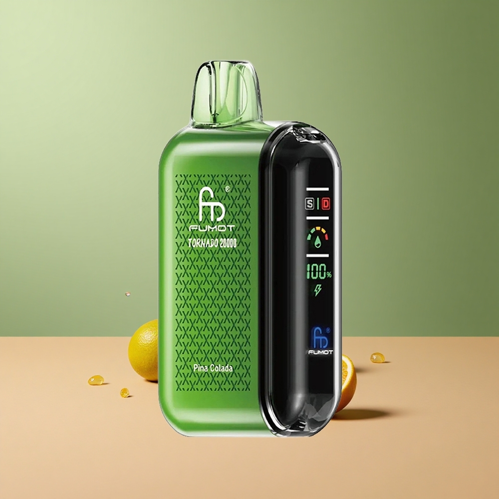 Fumot Tornado 20000 Ананасова Колада с Двойна Мрежа и Интелигентен Дисплей