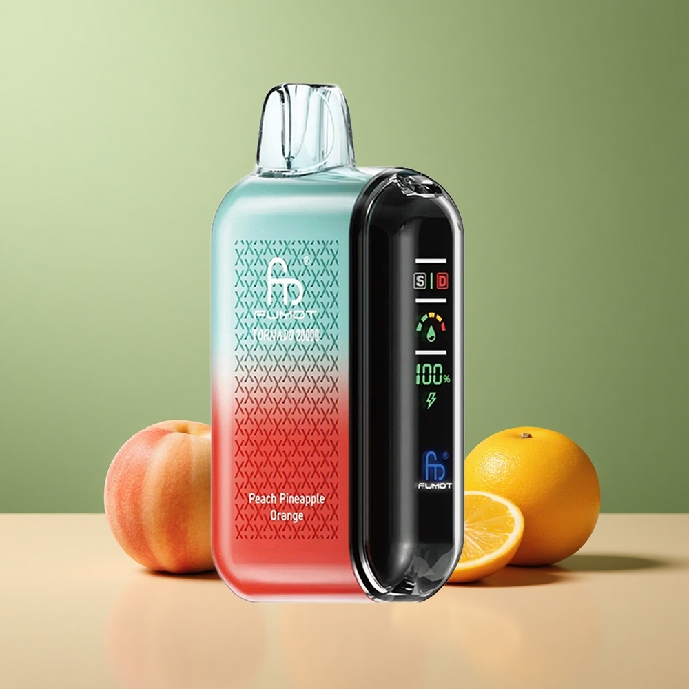 Fumot Tornado 20000 Праскова ананас портокал със Smart Display и Airflow Control