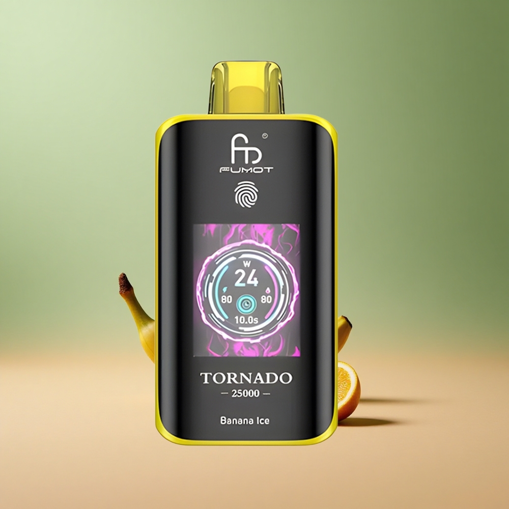 Fumot Tornado 25000 Бананов лед HD 20мл Type-C