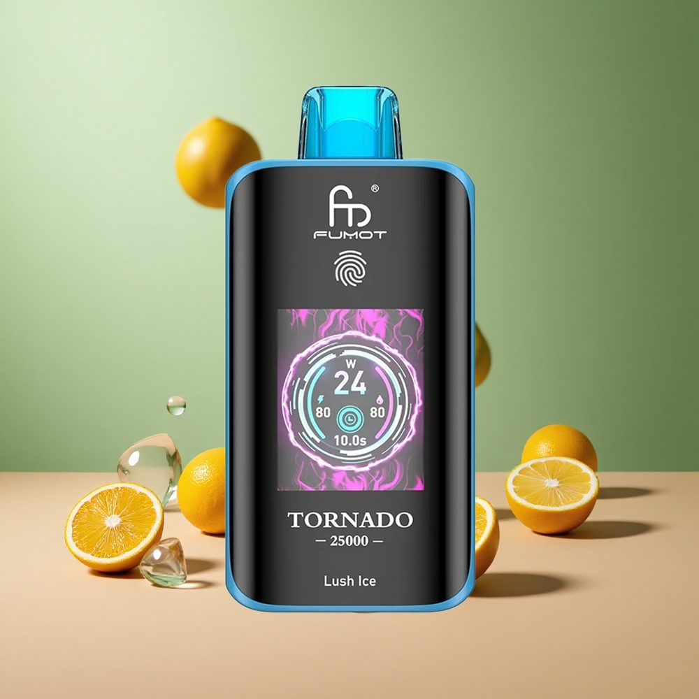 Fumot Tornado 25000 Ледена Свежест с HD Екран и 700mAh Батерия