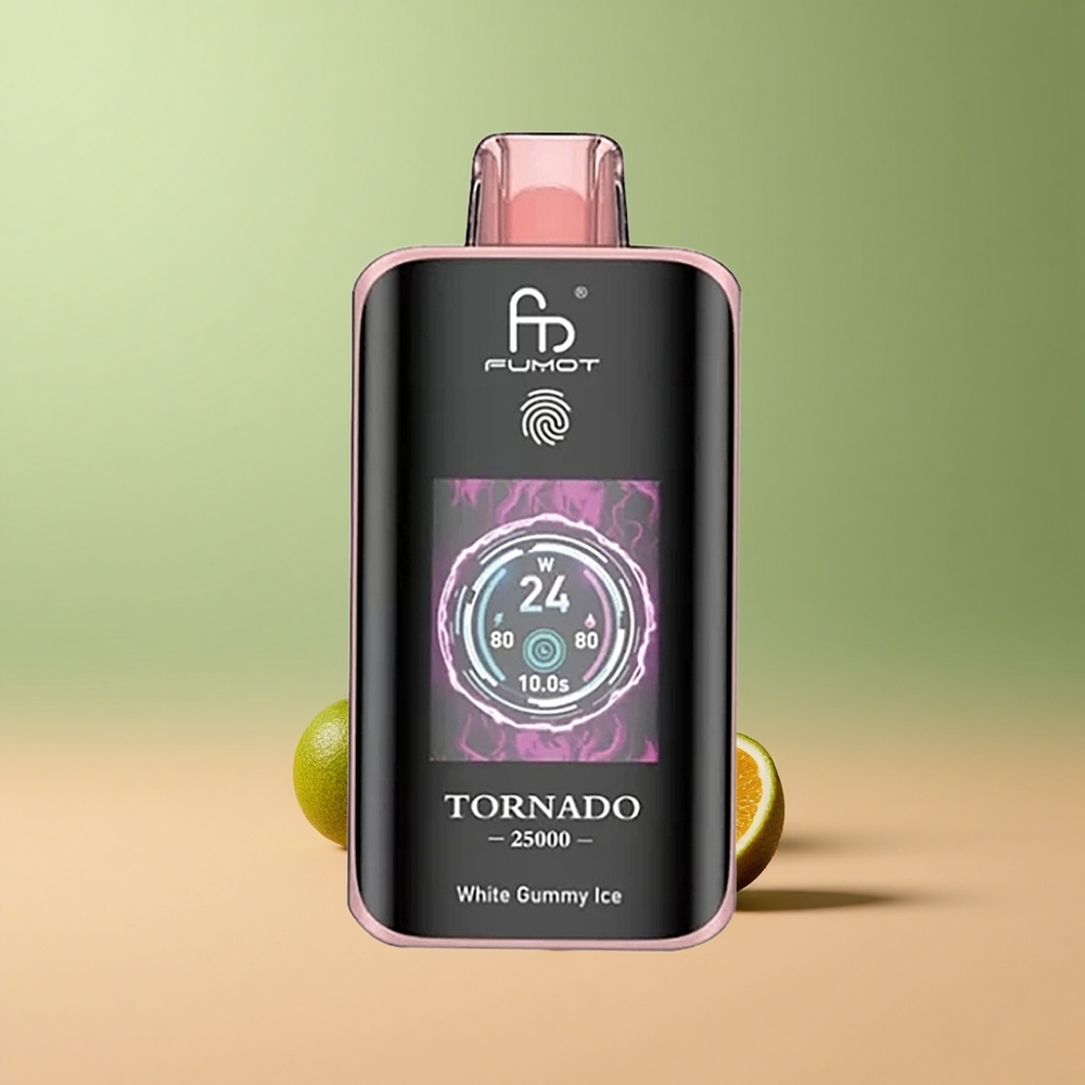 Fumot Tornado 25000 Киви Пасюн Фрукт Гуава с HD Екран и 700mAh Батерия
