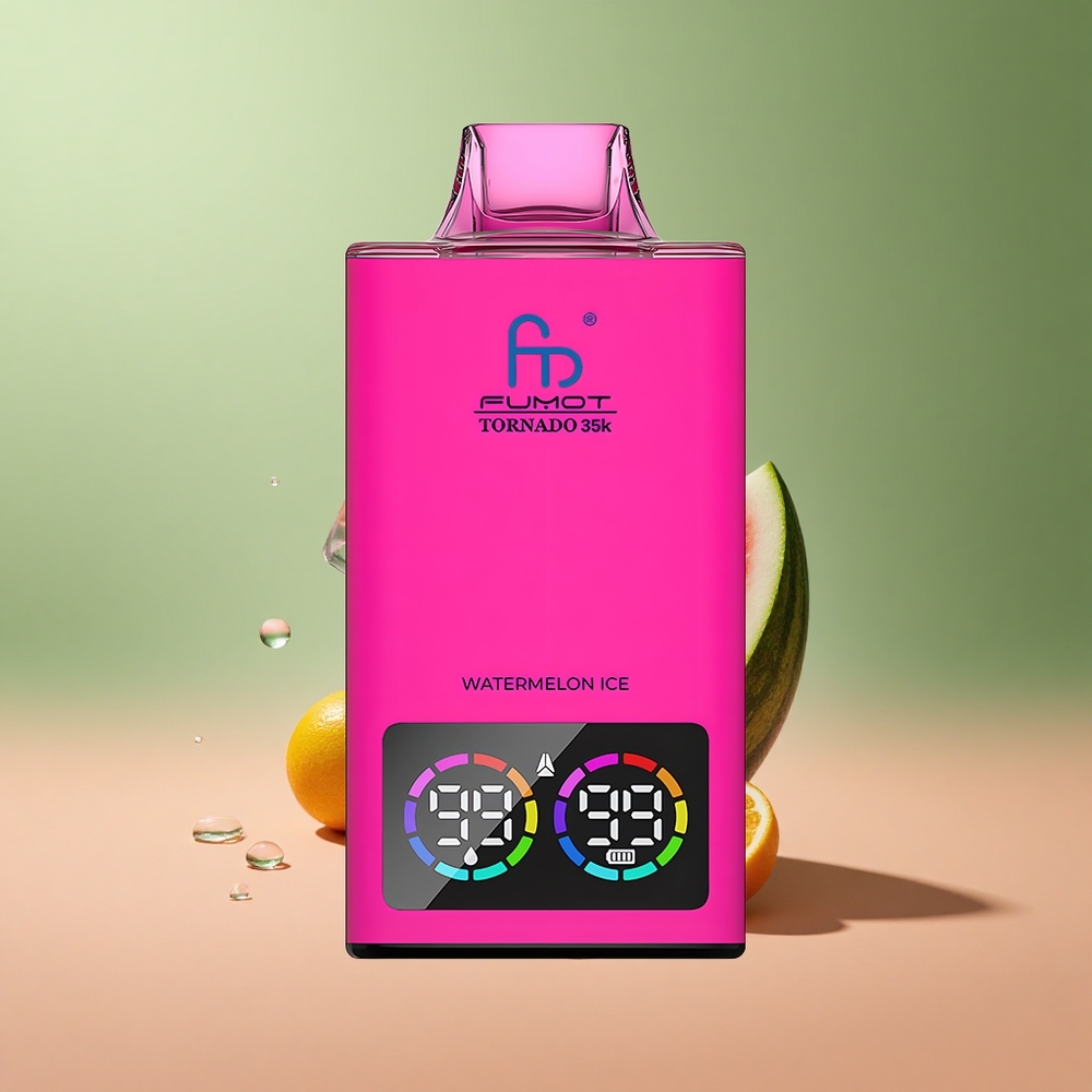 Fumot Tornado 35000 Диня Лед с Двойна Мрежа и RGB Светлини