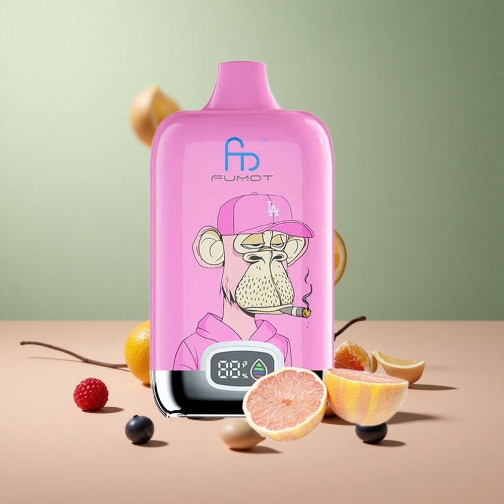 Fumot Tornado Digital Box 12000 Боровинка Малина Мрежов Заряден Тип-C