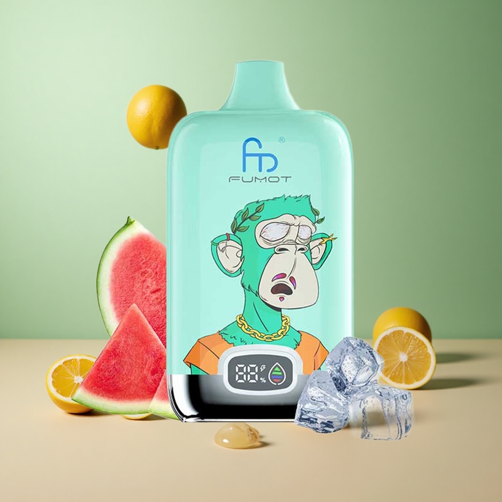 Fumot Tornado Digital Box 12000 Хладен Ментов Тип-C Мрежов