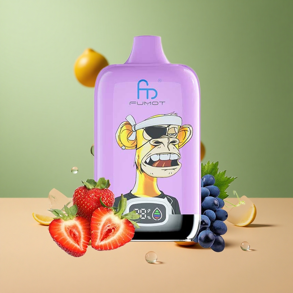 Fumot Tornado Digital Box 12000 Манго На Лед с Мрежова Намотка и Тип-C Заряждане