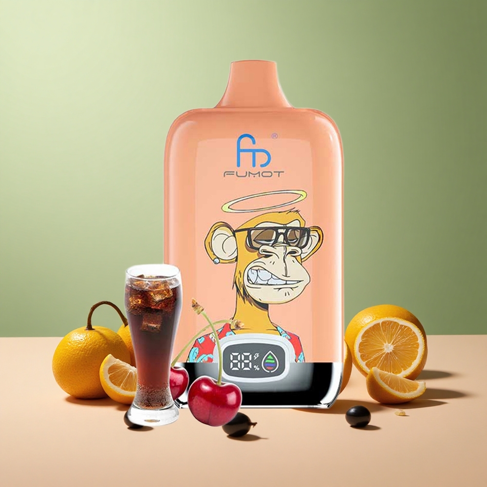 Fumot Tornado Digital Box 12000 Боровинки с Мрежов Катуш и Тип-C Зареждане