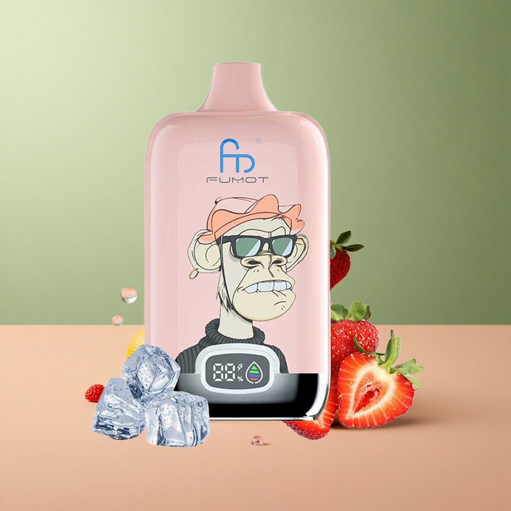 Fumot Tornado Digital Box 12000 Ягодов Леден MESH 20мл Type-C