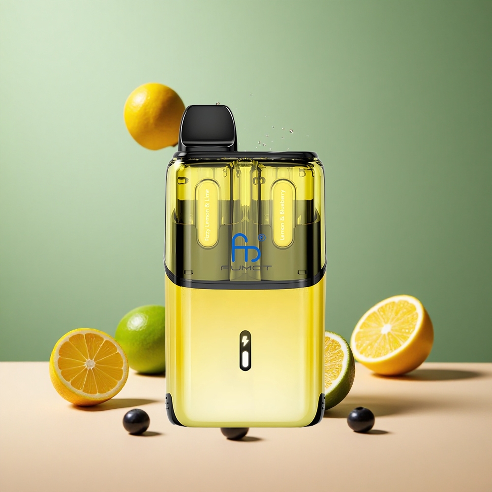 Fumot Ultra T32000 Газовит Лимон & Боровинка с 24мл Течност & 800мAh Батерия