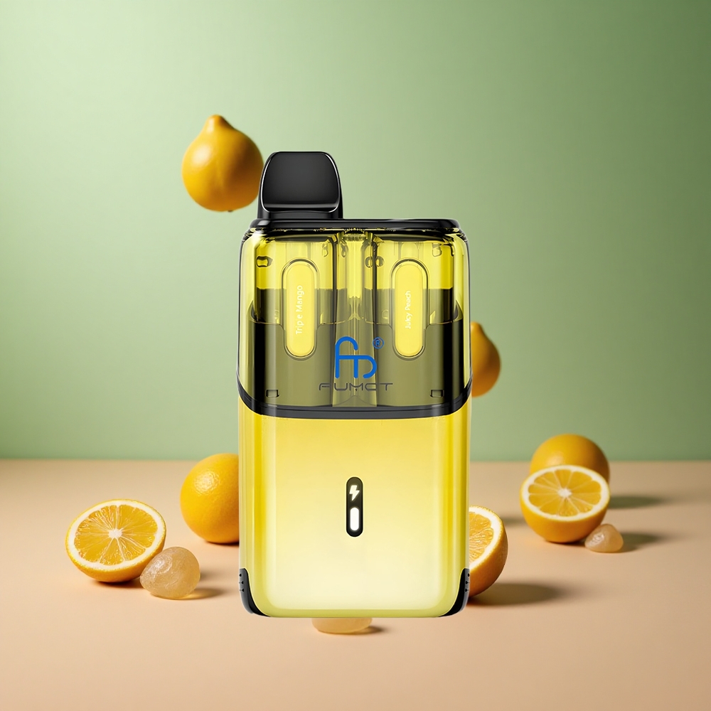 Fumot Ultra T32000 Ярък Сън - Дъга Бонбон, Двойна Течност 24мл, Мрежеста Намотка