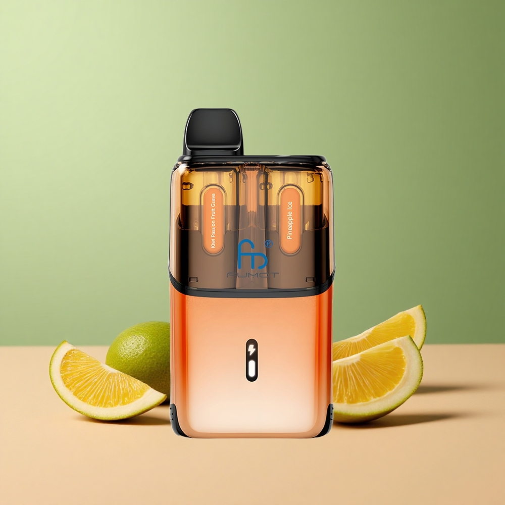 Fumot Ultra T32000 Киви Пасъон Фрут Гуава - Ананасов Лед (800mAh Батерия, 24ml Е-Течност, Mesh Намотка)