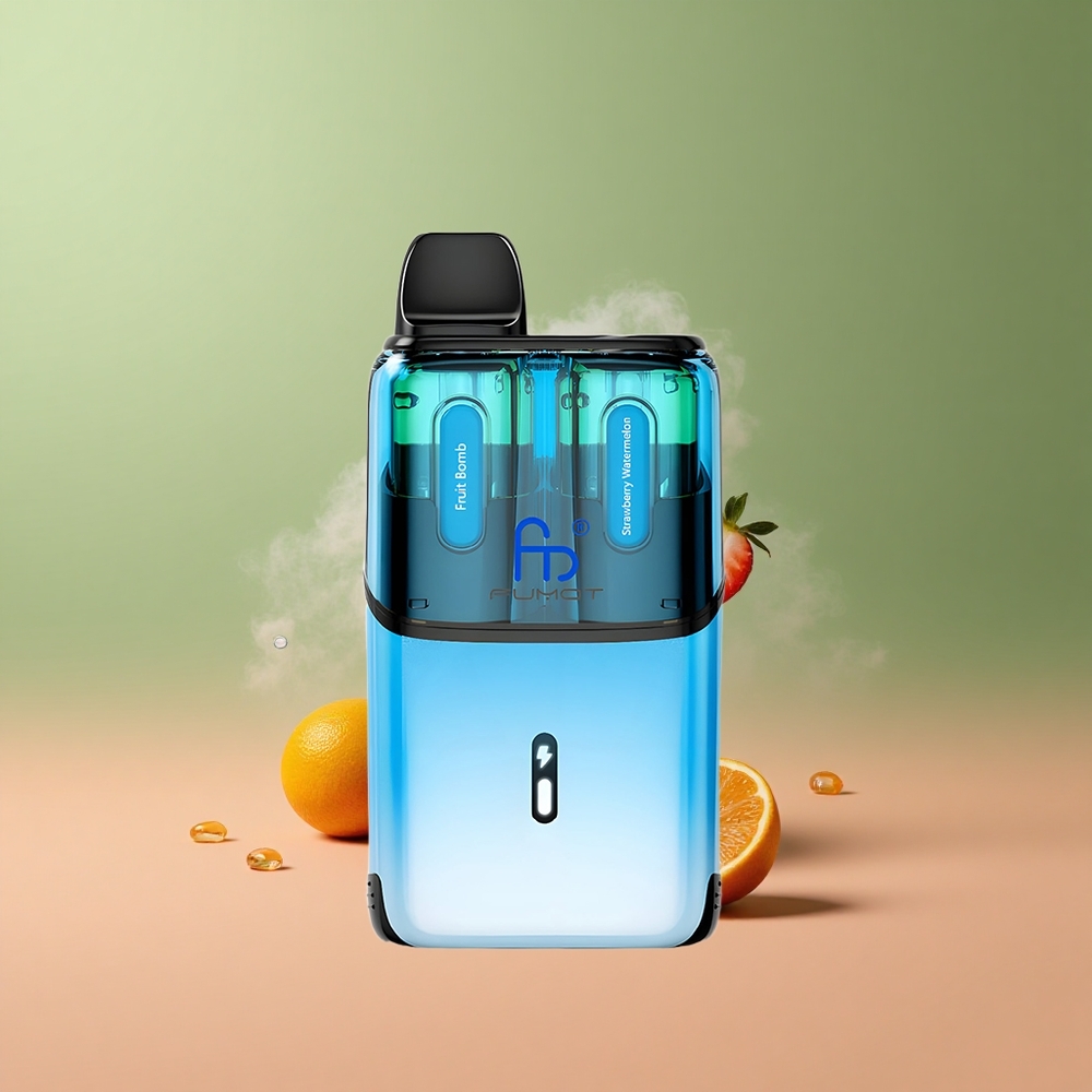 Fumot Ultra T32000 Плодова Бомба - Ягода Диня с Напреднала Мрежова Намотка и Бързо Зареждане