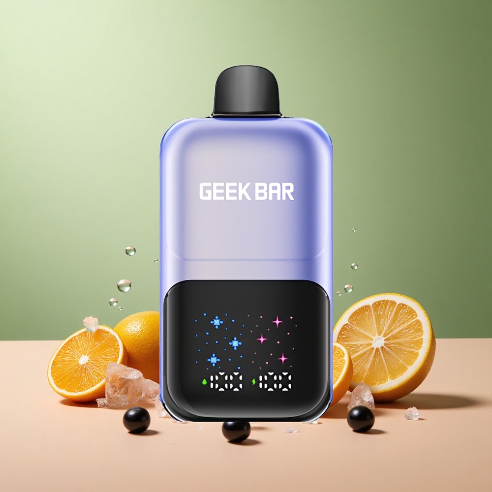 GEEK BAR 2GO 20ml 50000 Лед от смесени горски плодове с регулируем вкус и двойна резервоарна система