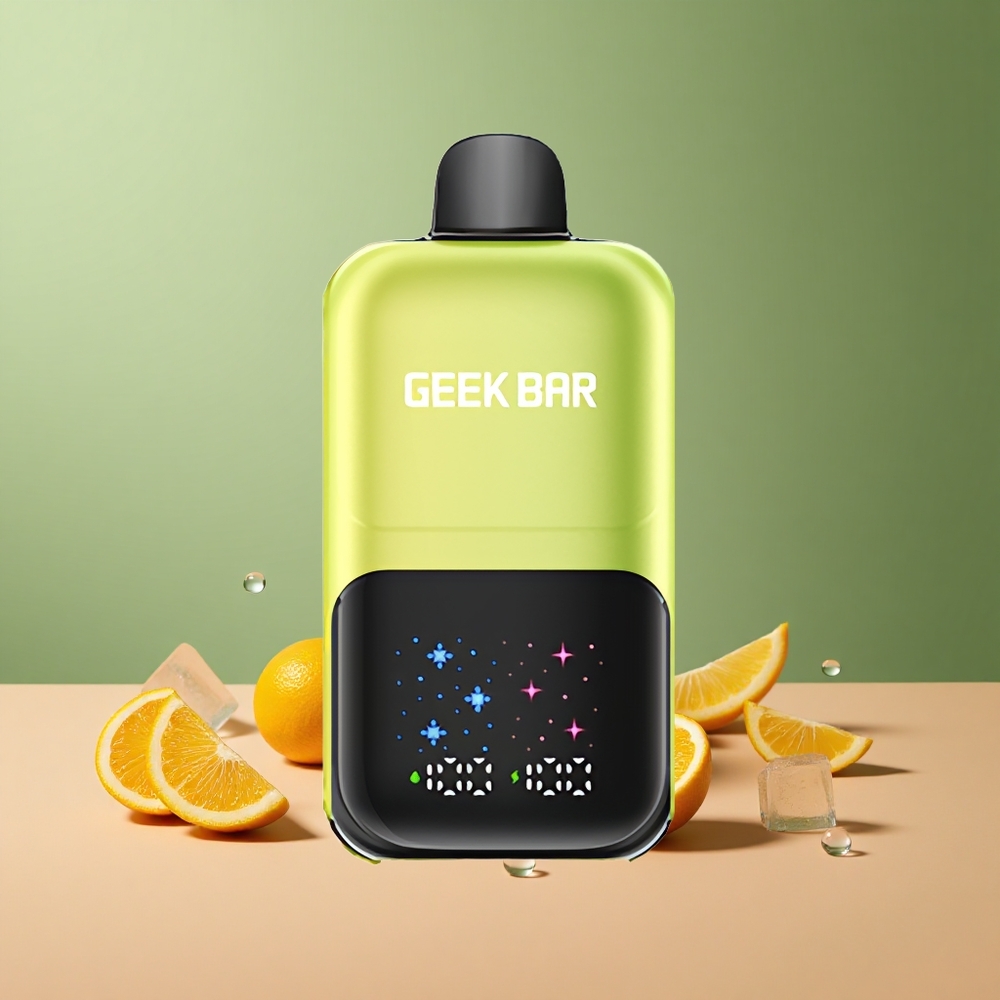 GEEK BAR 2GO 20ml 50000 Български Манго Лед с Голям Екран и Регулируем Вкус