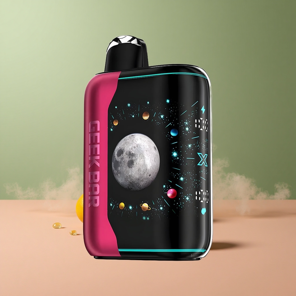 GEEK BAR Platinum Edition 25000 Кисел Розов Прах с USB-Type C и 2% Никотин