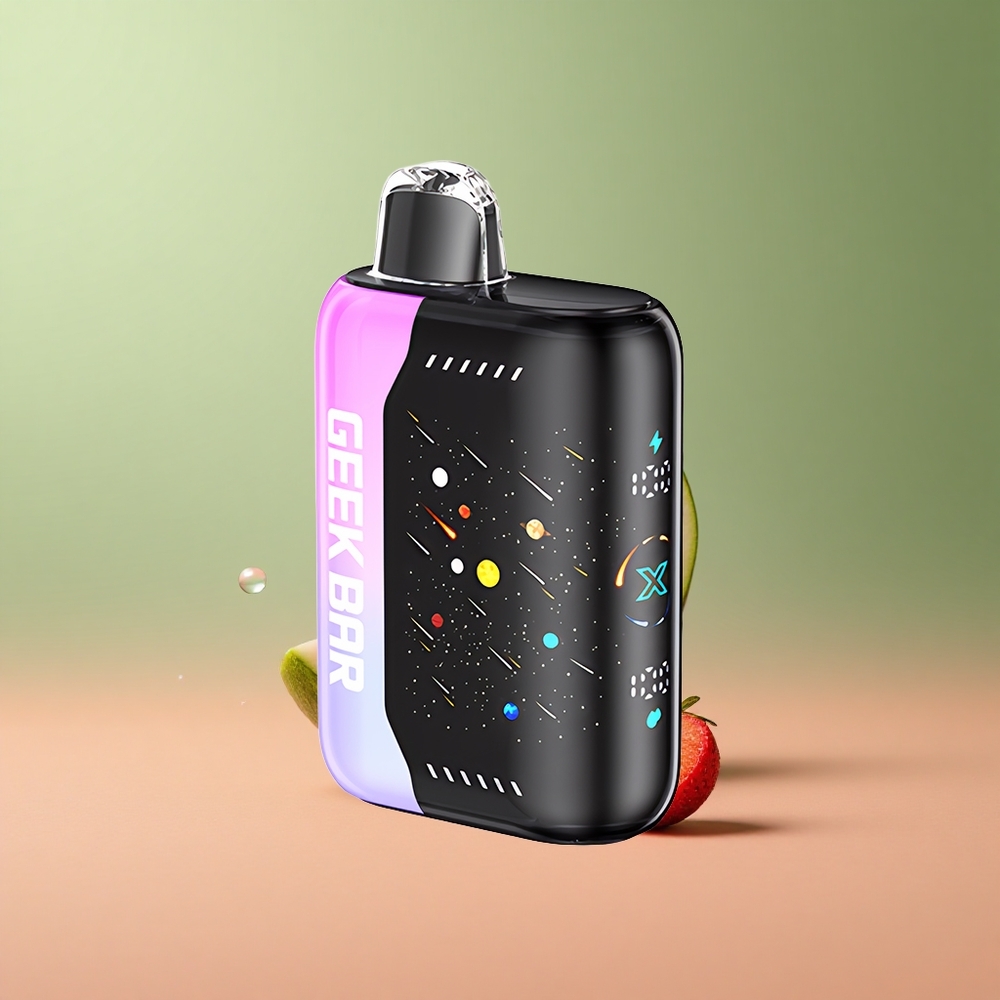 GEEK BAR Pulse X 42K Puffs Meteor Edition Ягодова Диня с Бързо Зареждане и Регулируем Въздушен Поток