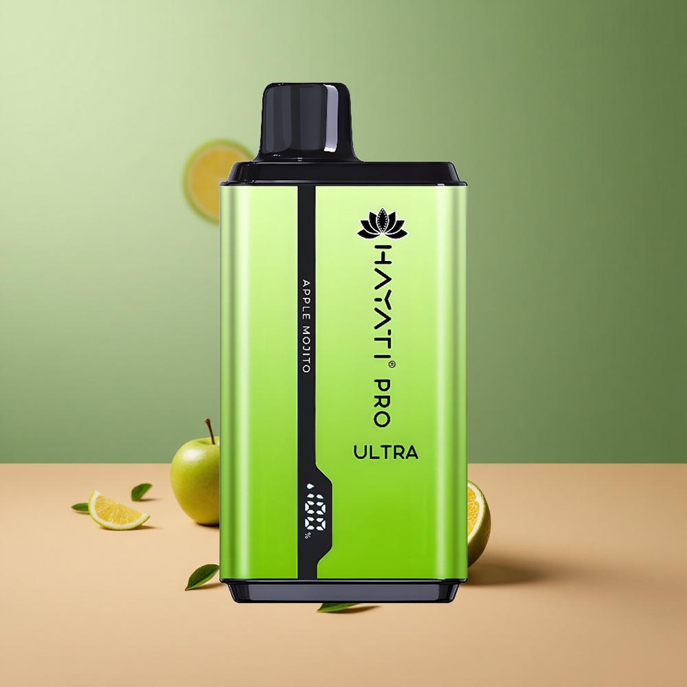 Hayati Pro Ultra 15000 Ябълков Мохито 850мАч 2 12мл