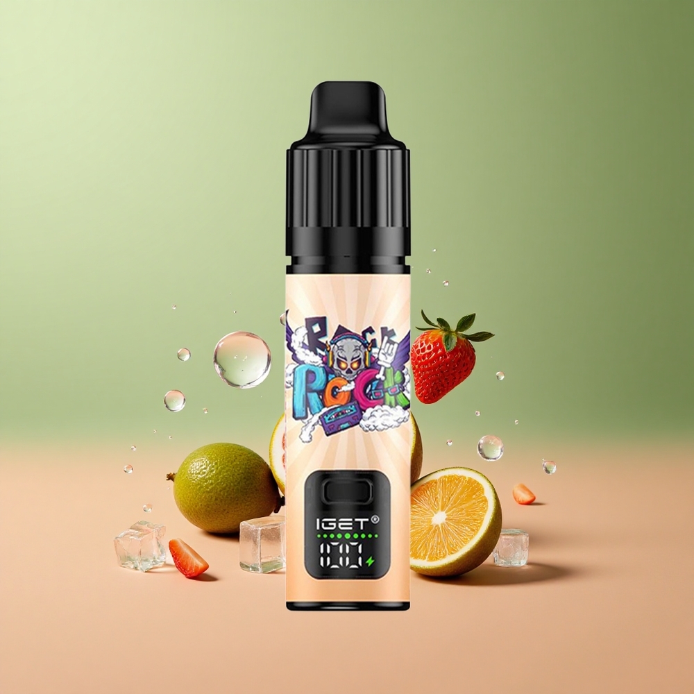 IGET BAR PLUS S3 POD 10000 Ягодово-Киви Лед с 5% Никотин и 18 мл Е-течност
