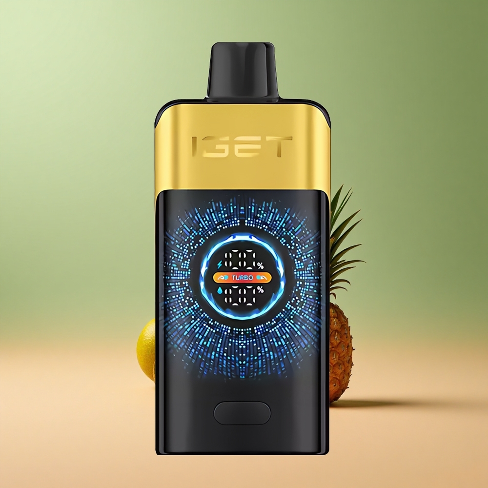 IGET ONE 12000 Киви Ананас Голям Цветен Екран 2700 mAh Батерия 0.6 Ohm Двойна Мрежа