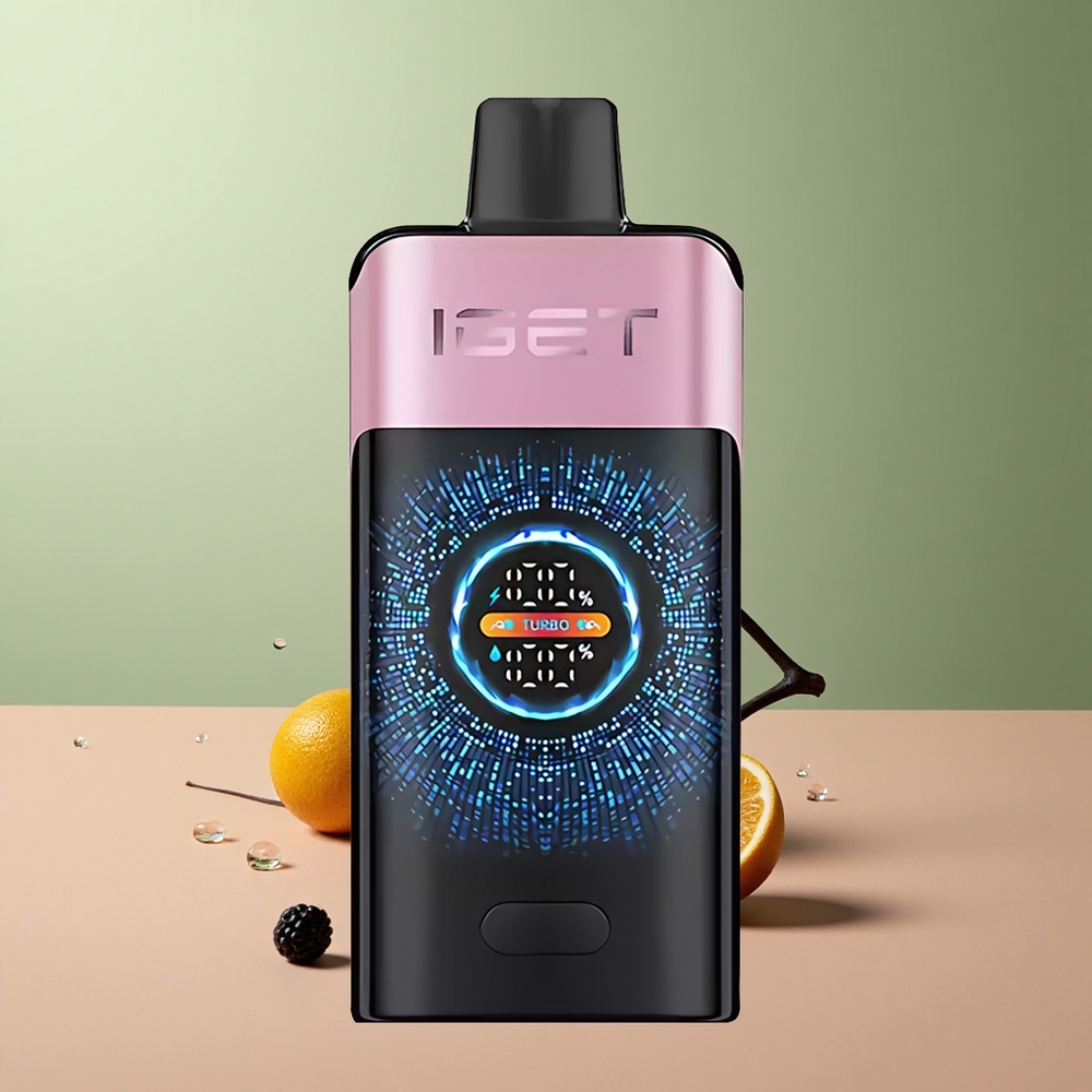 IGET ONE 12000 Боровинков лед с 2700 mAh батерия и двойна мрежова намотка