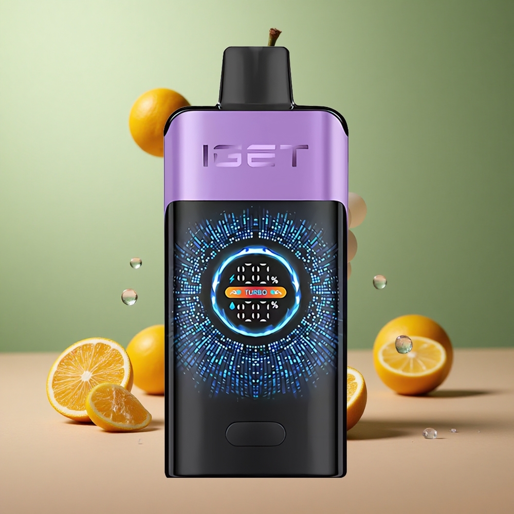 IGET ONE 12000 Гроздов Лед с Голям Извит Цветен Екран и 2700 mAh Батерия