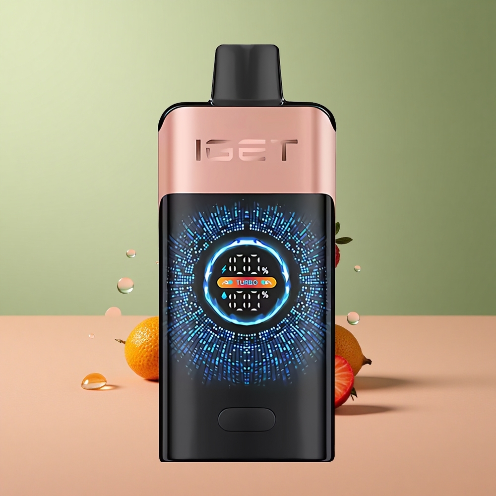 IGET ONE 12000 Ягодова Мечта с Голям Цветен Екран и Dual Mesh Coil