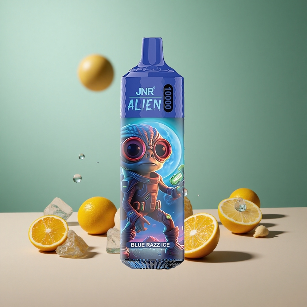 JNR Alien 10000 Синьо Малинов Лед (850mAh, RGB)