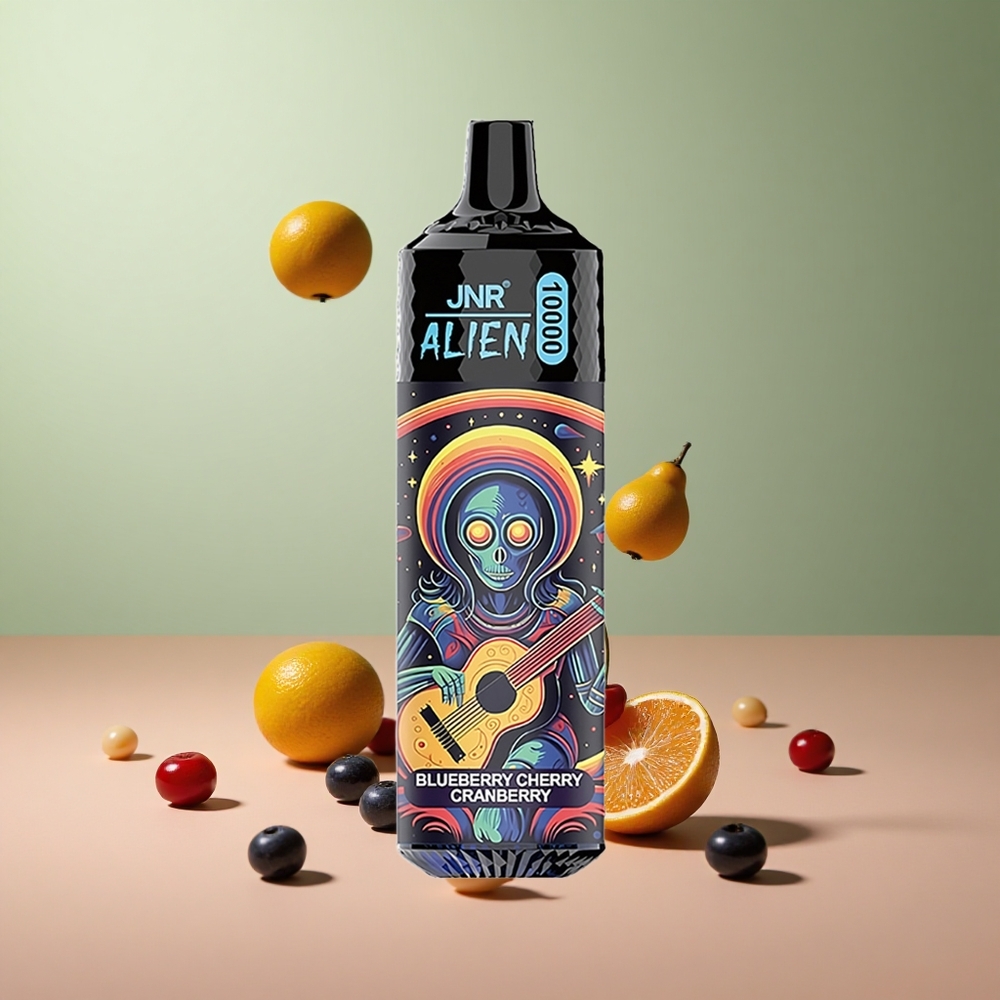 JNR Alien 10000 Боровинка Череша Боровка (850mAh, RGB светлини, Type-C)