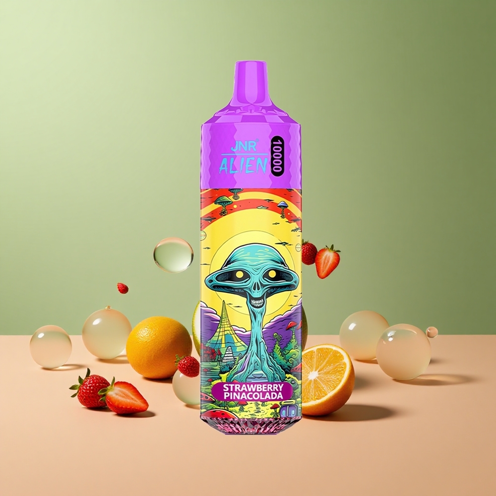 JNR Alien 10000 Ягода Пина Колада - RGB LED, Type-C, 20ml