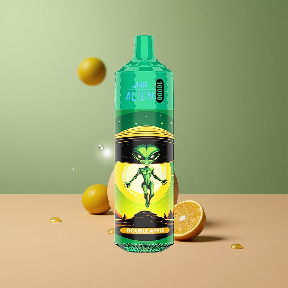 JNR Alien 10000 Двойна Ябълка с RGB LED и Type-C Заряда