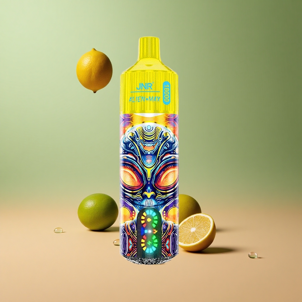 JNR Alien Max 18000 Лимон & Лайм Двойна мрежа & Двойно ядро 28ml E-liquid