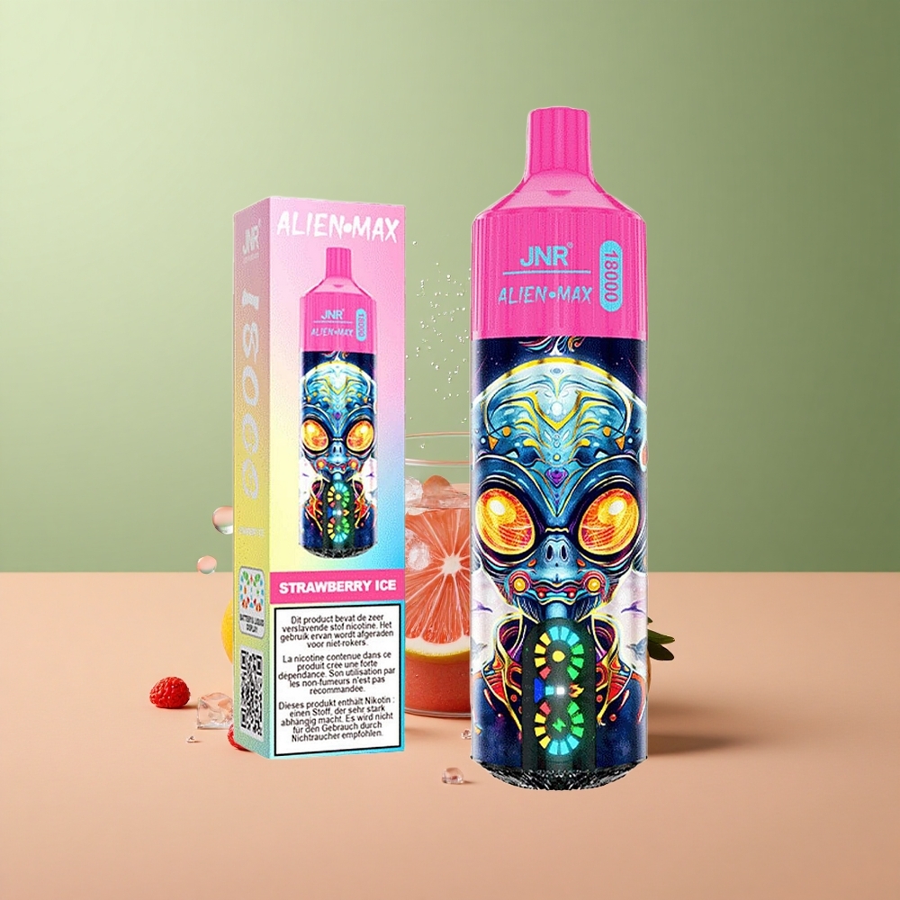 JNR Alien Max 18000 Ягодов лед с Dual Mesh Coil & 28ml E-liquid