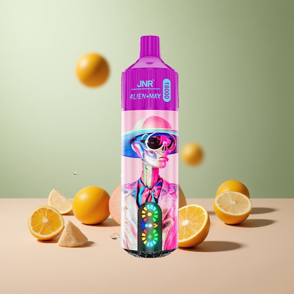 JNR Alien Max 18000 Бял Праскова Раз Dual Mesh & Type-C