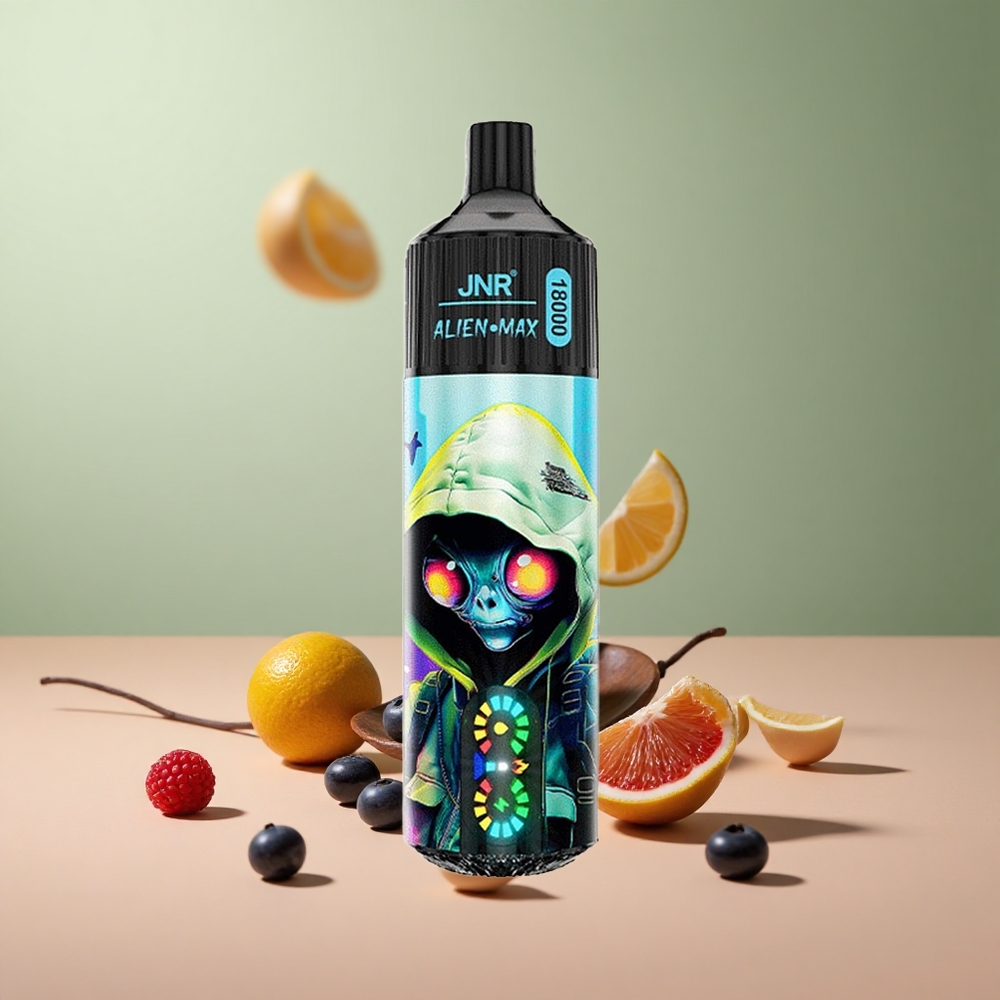 JNR Alien Max 18000 Малина Боровинка с Двойна Мрежа и Бърз Заряд