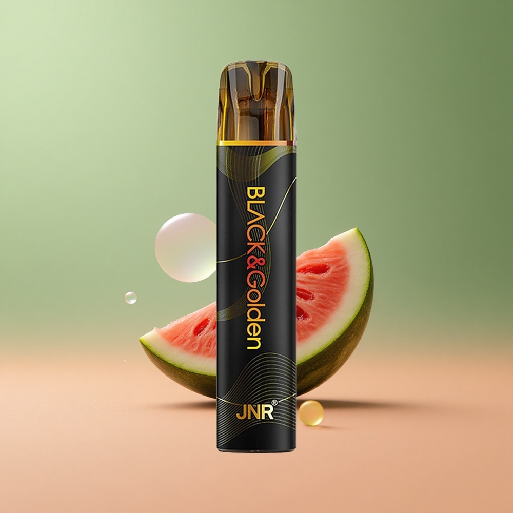 JNR Black&Golden 600+200 Диня Дъвка Вейп 550mAh 2ml Без Зареждане