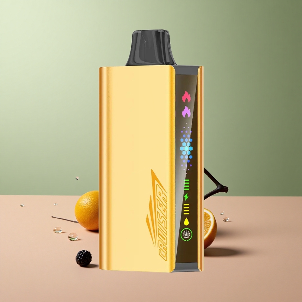 JNR Cruiser 12000 Черен боровинков лед с алуминиево тяло и двойна мрежова намотка