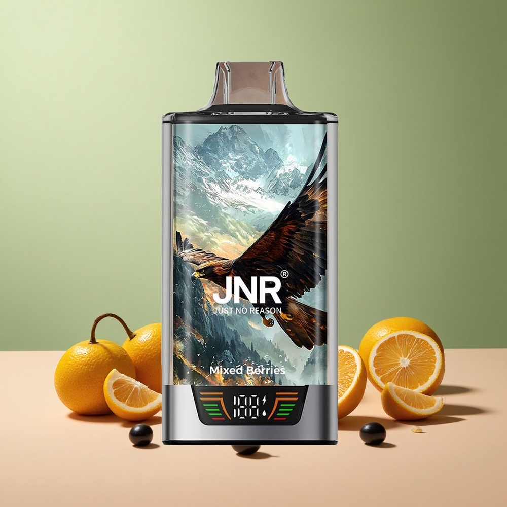 JNR Falcon Pro 28000 Смесени Ягоди с 30ml и Dual Mesh Coil