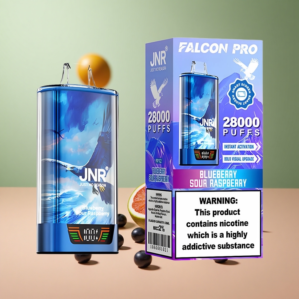 JNR Falcon Pro 28000 Черница Киселa Малина 30мл 950мAh Dual Mesh