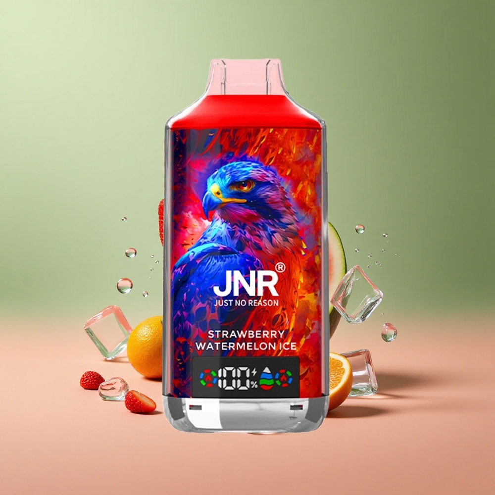 JNR Falcon X 18000 Ягода Диня Лед с 24мл и Dual Mesh Coil